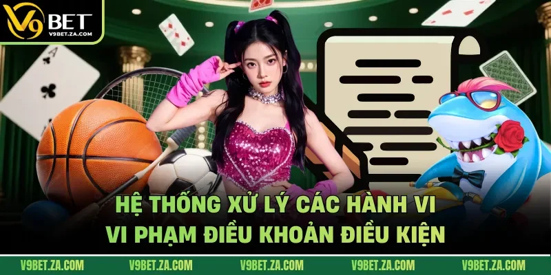 Hệ thống xử lý các hành vi vi phạm điều khoản điều kiện