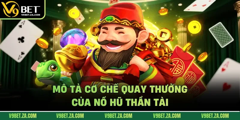 Mô tả cơ chế quay thưởng của Nổ Hũ Thần Tài